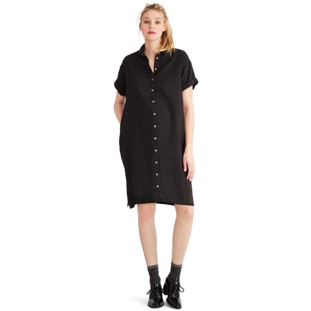 The Isadora Dress: black